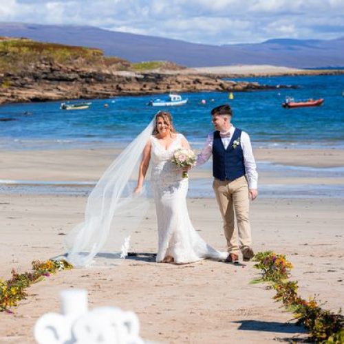 Weddings at Bay View House Clare Island