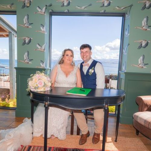 Weddings at Bay View House Clare Island