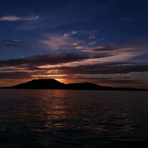 Sunset Clare Island